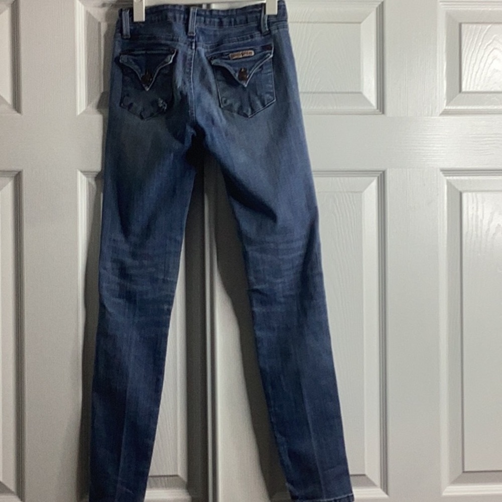 Hudson Jeans Girls Skinny Straight Denim Jeans 14 - Picture 4 of 8